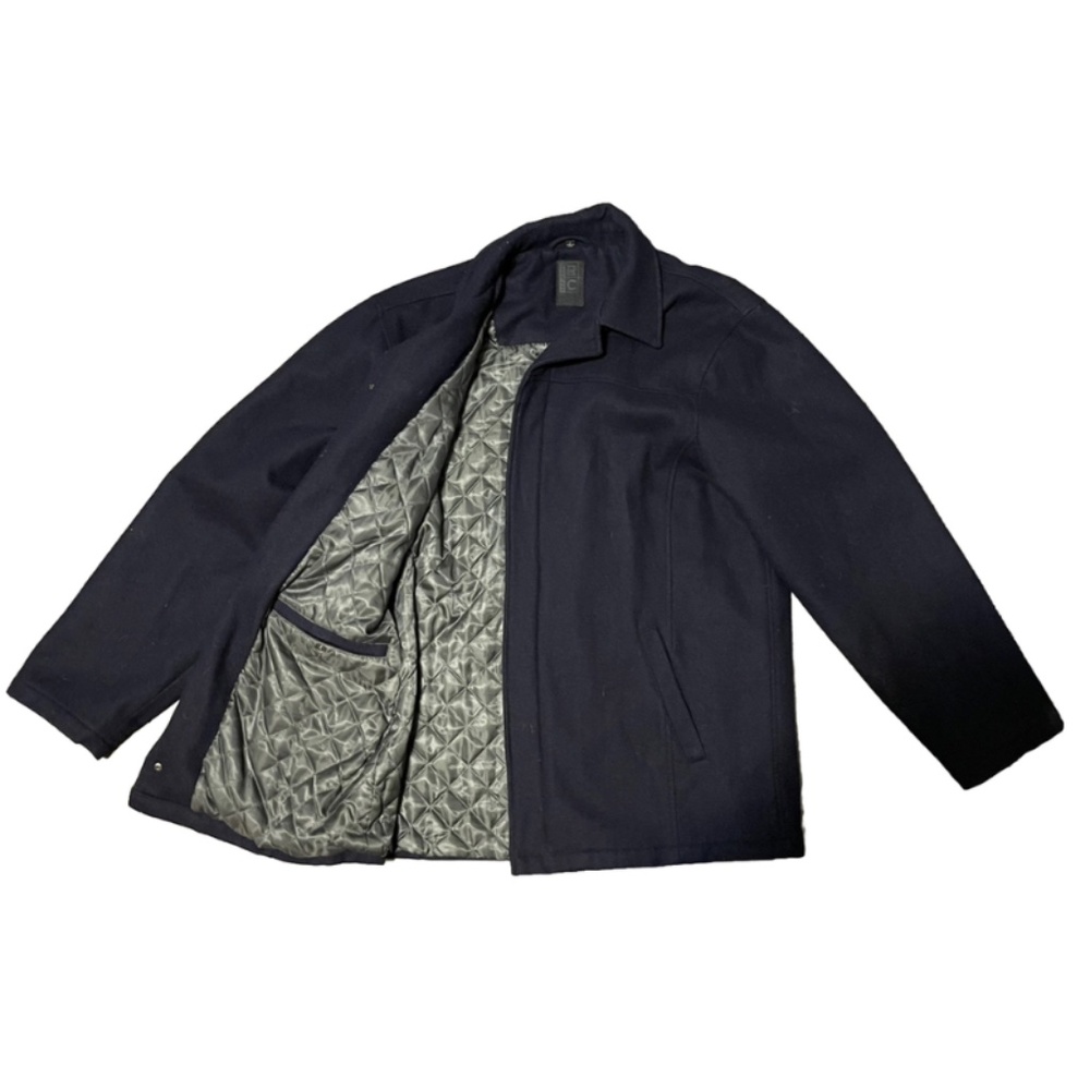 Robert Comstock RC EXPEDITION Men's Black Coat Large Black Overcoat